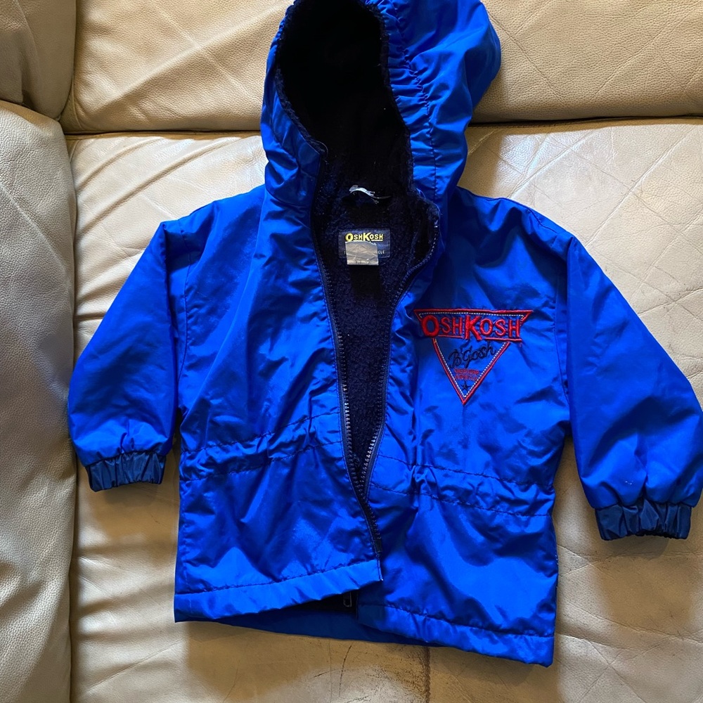 Royal Blue OshKosh Lightweight Jacket - size 18 months